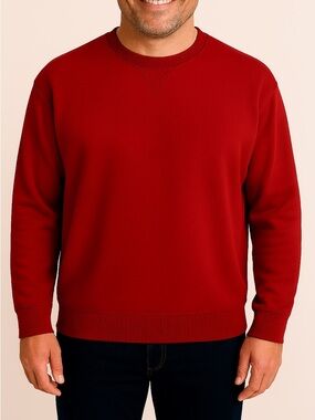 Tommy Hilfiger Red Crewneck Sweater